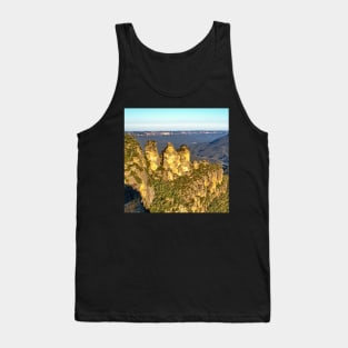 Three Sisters, Echo Point, Jamison Valley, Blue Mountains, NSW, Australia Tank Top